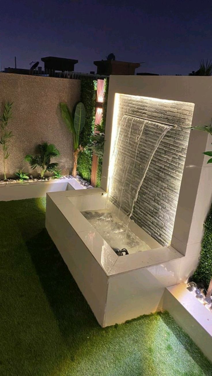 تصميم الشلالات والنوافير (7)